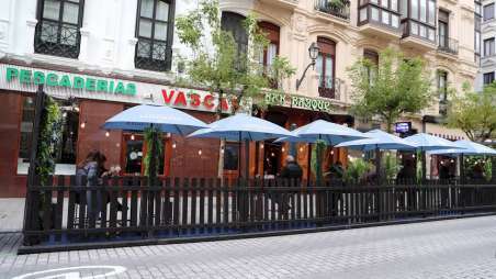 Terraza de un bar