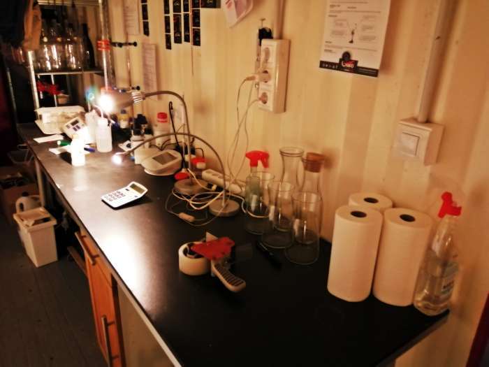 El pequeño laboratorio